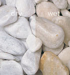 Spanish white pebbles